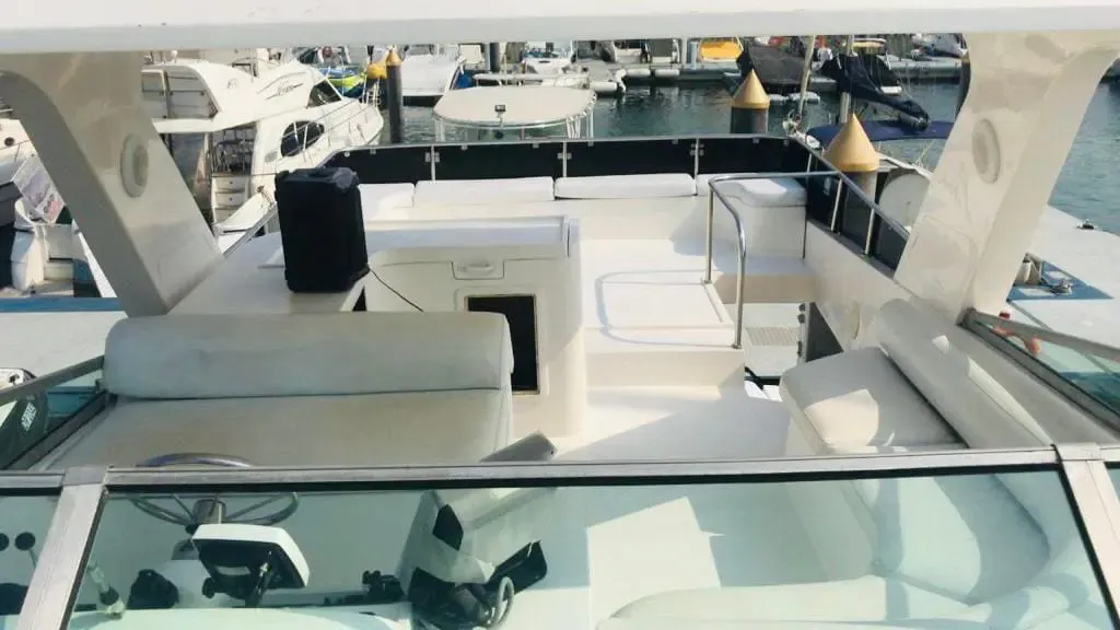 Gulf Craft 55 55ft yacht rental Dubai gallery image 2