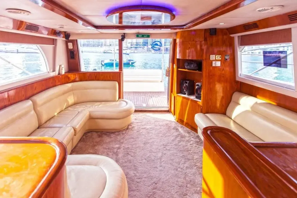 Gulf Craft 55 55ft yacht rental Dubai gallery image 4