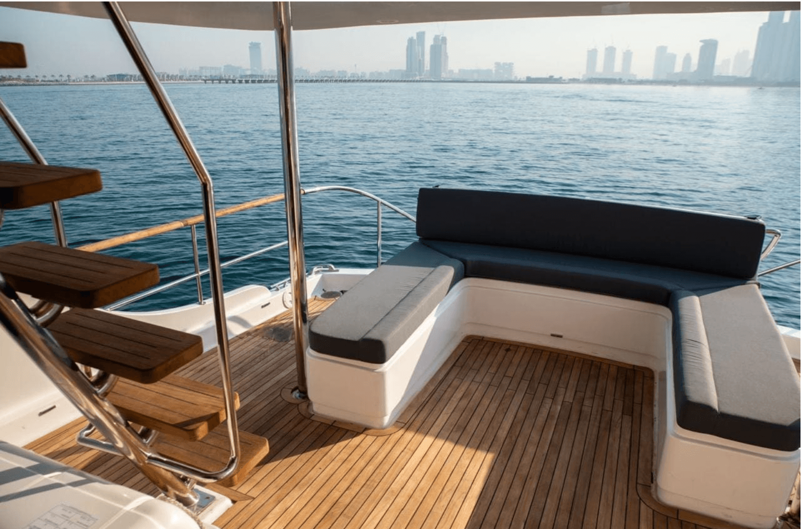 Hatteras 64ft yacht rental Dubai gallery image 5