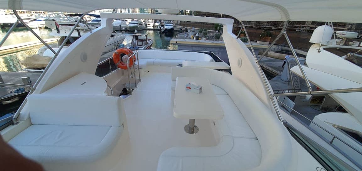 Majesty 66 II 66ft yacht rental Dubai gallery image 2