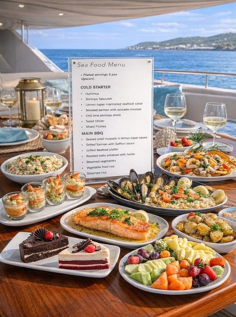 Seafood Menu