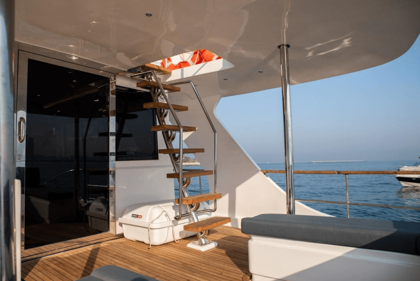 Hatteras 64ft yacht rental Dubai gallery image 10