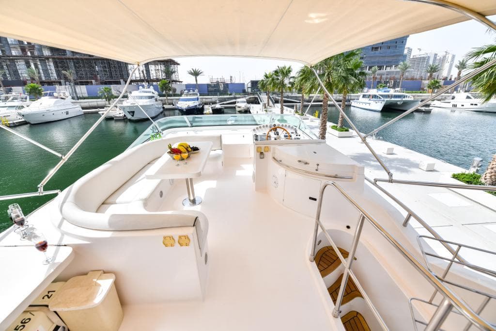 Majesty 66 II 66ft yacht rental Dubai gallery image 6