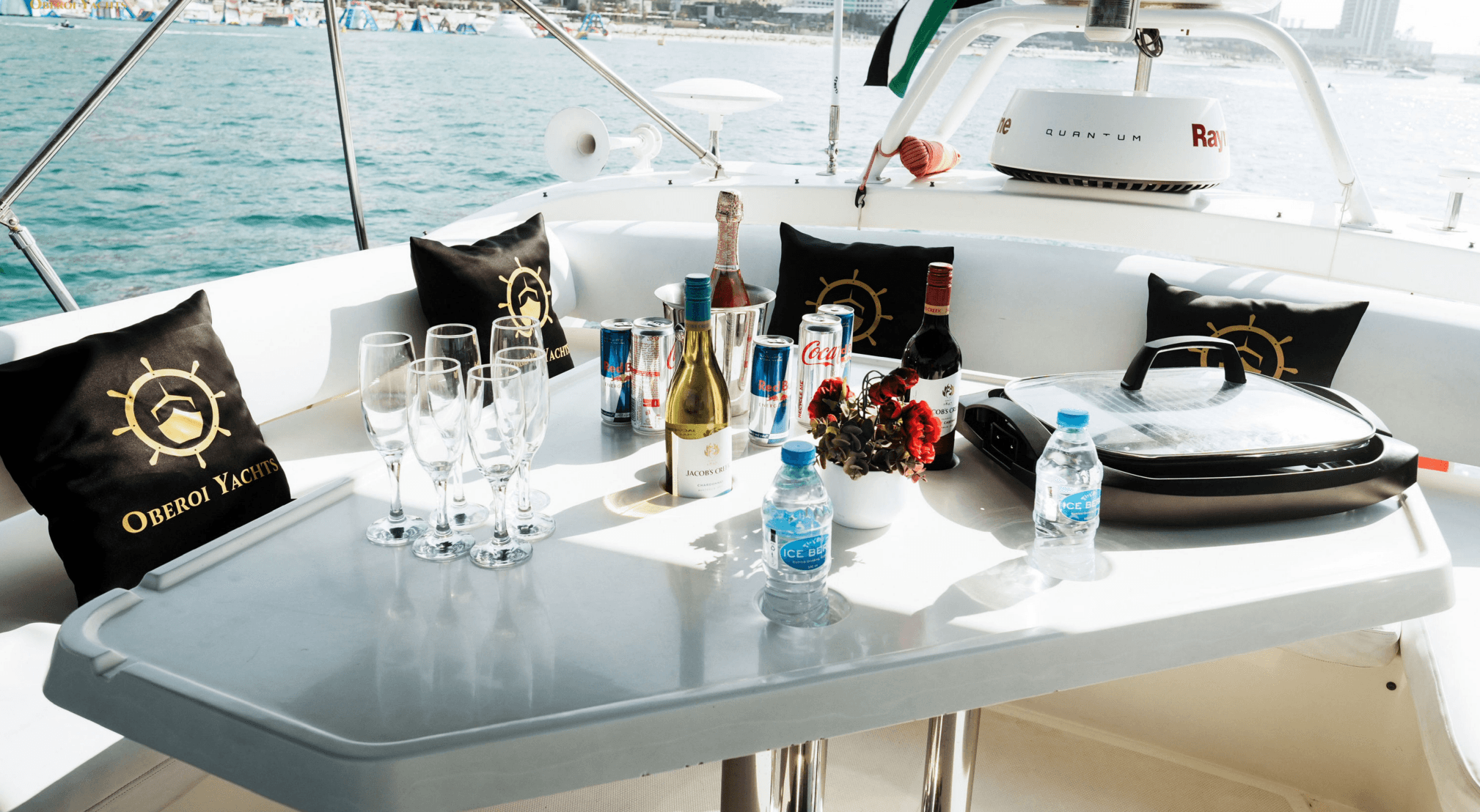 Senorita 43ft yacht rental Dubai gallery image 5